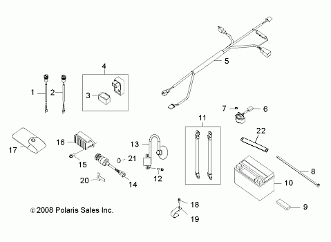 ELECTRICAL PARTS - R14VA17AA/AF (49RGRELECT10RZR170)