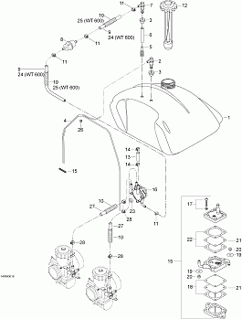 Fuel System 600