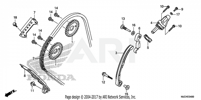 CAM CHAIN@TENSIONER