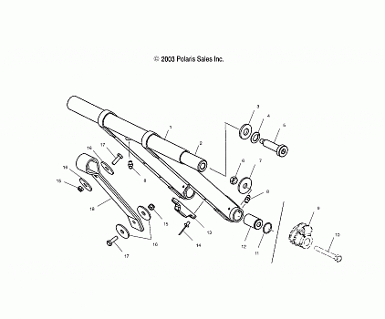 FRONT TORQUE ARM - S04NT5BS/BE (4988518851B10)