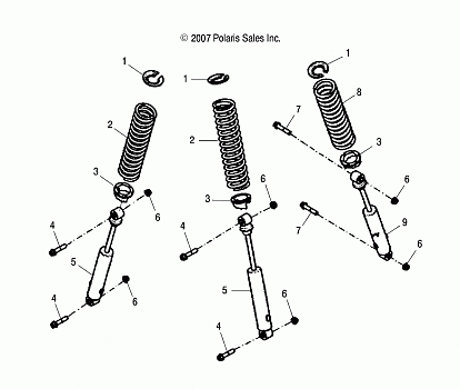 SUSPENSION, SHOCKS - A13PB20AF (49ATVSUSP08PHX)