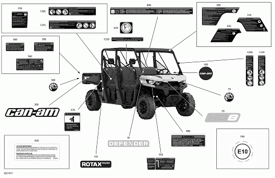 Decals - HD8 - BASE