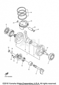 CRANKSHAFT PISTON