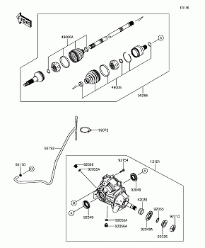 Drive Shaft-Front