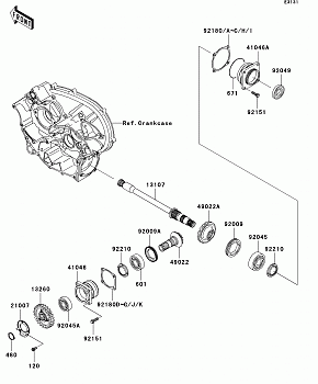 Front Bevel Gear