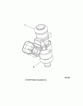 ENGINE, FUEL INJECTOR 2521403 O-RINGS - Z14VH57AD/6EAI/6EAW (101239)