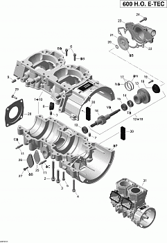 Crankcase And Water Pump
