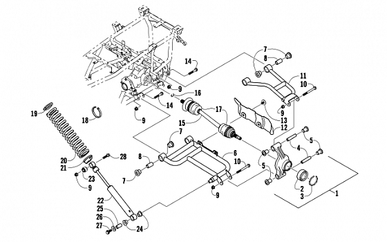 REAR SUSPENSION ASSEMBLY