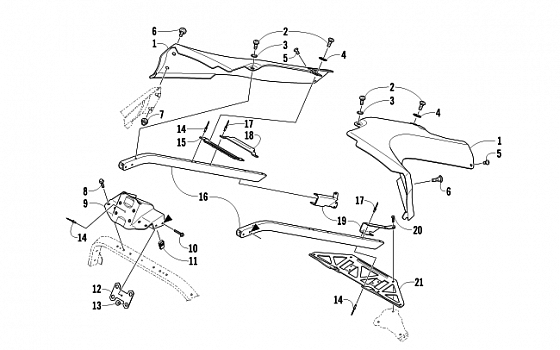 SEAT SUPPORT ASSEMBLY