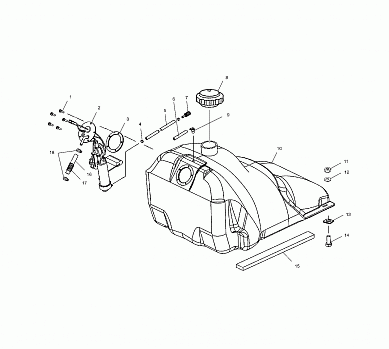 GAS TANK - S02NT7DS (4970727072A05)