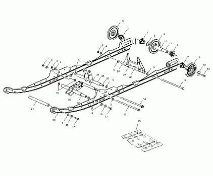 SUSPENSION - S00SR8BS (4954115411B010)