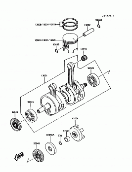 Crankshaft/Piston(s)