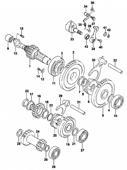 SECONDARY TRANSMISSION ASSEMBLY