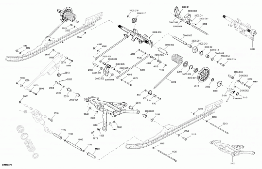 Rear Suspension MXZ - Package Blizzard  - Superior