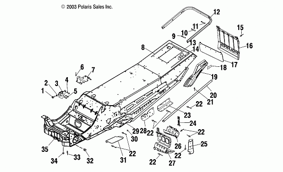 CHASSIS - S04ND4BS/BSA (4988678867A03)