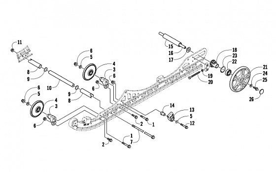 IDLER WHEEL ASSEMBLY