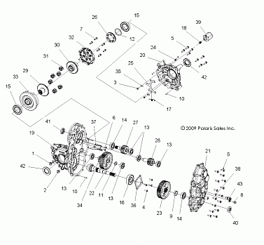 DRIVE TRAIN, MAIN GEARCASE - R18RMAE4N8 (49LEVGEARCASE1332793)