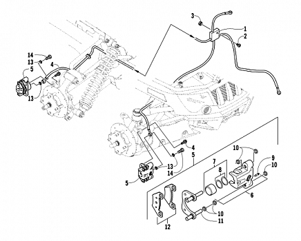 HYDRAULIC BRAKE ASSEMBLY