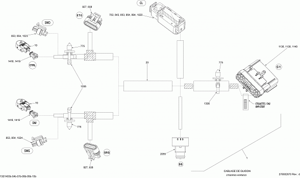 Electrical Harness Steering Harness_13S1407b