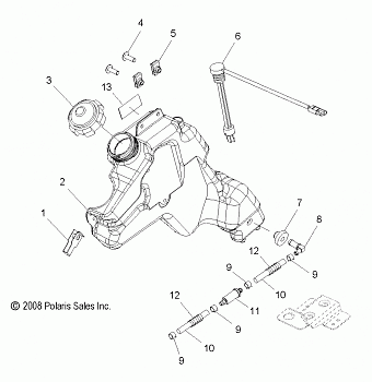 OIL TANK - S07PL7JS/JE (49SNOWOILBOTTLECLEAN)