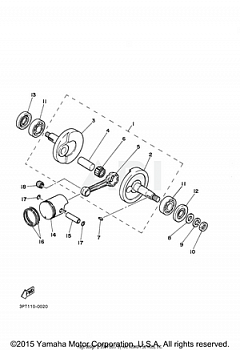 CRANKSHAFT PISTON