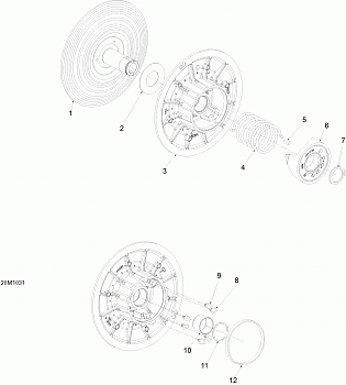 Driven Pulley