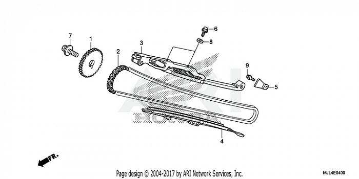 CAM CHAIN + TENSIONER