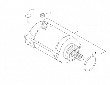 STARTER MOTOR ASSEMBLY