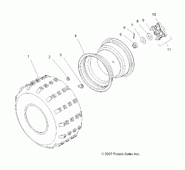 WHEELS, REAR - A08GJ52AA/AB/AC (49ATVWHEELREAR08OUT525S)