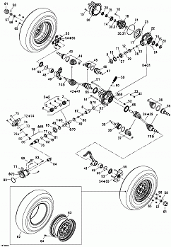Drive System, Front XT