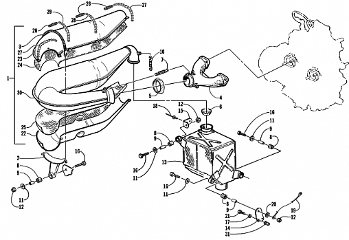 EXHAUST ASSEMBLY