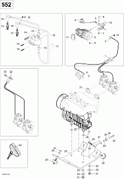 Engine And Engine Support 552