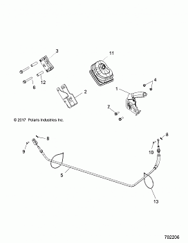 BRAKES, PARK AND SHIFTER - R19RME57D7 (702206)