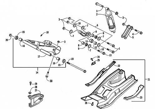 REAR SUSPENSION ASSEMBLY