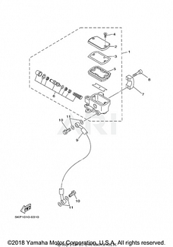 FRONT MASTER CYLINDER