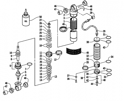 FRONT SUSPENSION SHOCK ABSORBER