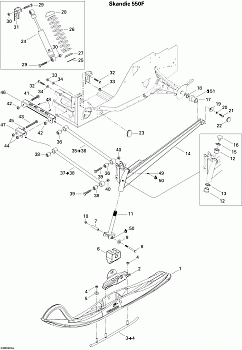 Front Suspension SKANDIC 550F