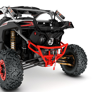 Бампер задний S3 красный Can Am Maverick X3 715005232