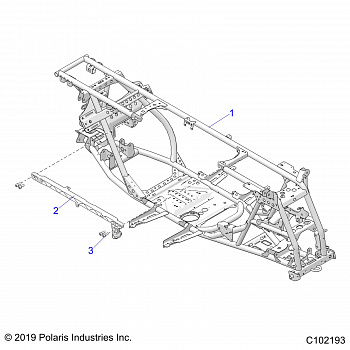 CHASSIS, MAIN FRAME - A20SYE85AP/CAP (C102193)