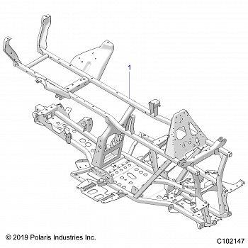 CHASSIS, FRAME - A20SHE57BN/BF/Z57BX (C102147)