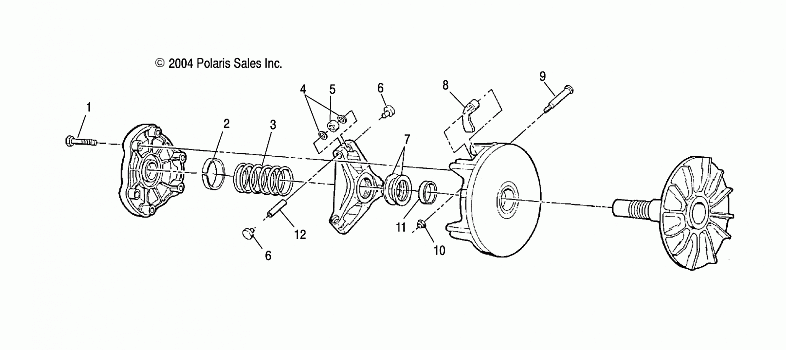 DRIVE CLUTCH - A03CB32AA/FC (4994139413C07)