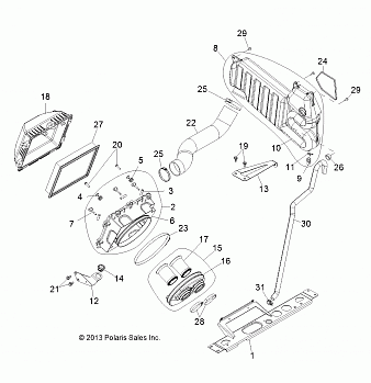 ENGINE, AIR INTAKE SYSTEM - Z14JT87AD/9EAO/9EAOL/9EAL (49RGRAIRBOX13RZRXP900)