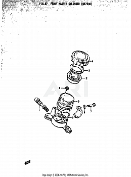 FRONT MASTER CYLINDER (GS750B)