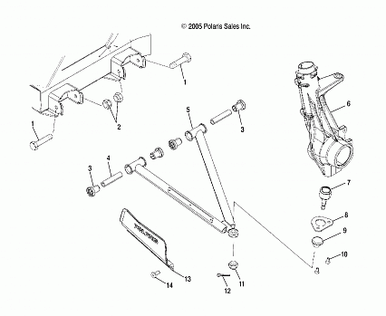 A-ARM/STRUT MOUNTING - R06RD50AB/AC (4999203249920324B14)