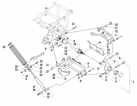 REAR SUSPENSION ASSEMBLY