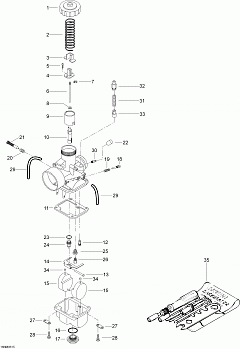 Carburetor , 550F SUV