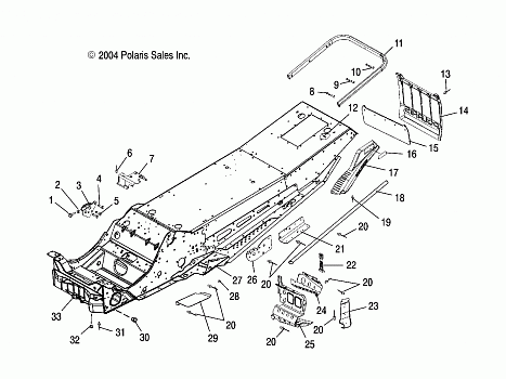 CHASSIS - S05ND6ES (4992689268A03)