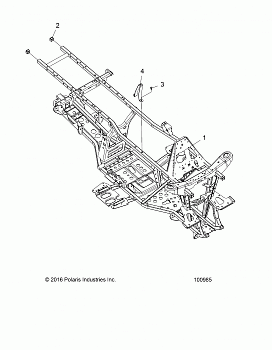 CHASSIS, FRAME - A18SWE57F1 (100985)