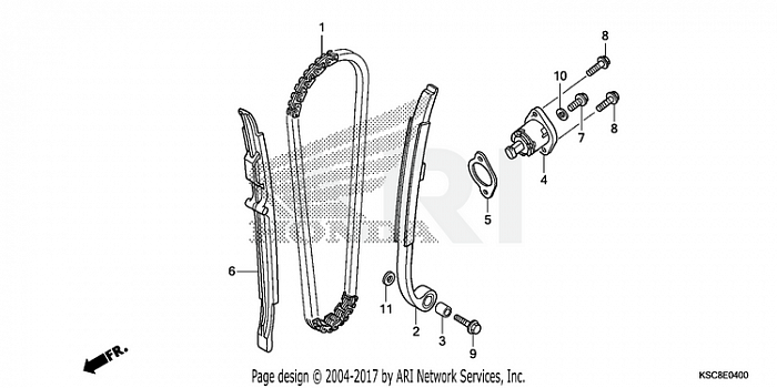 CAM CHAIN + TENSIONER