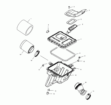 AIR BOX - A03BA25CA/CB (4975037503A11)